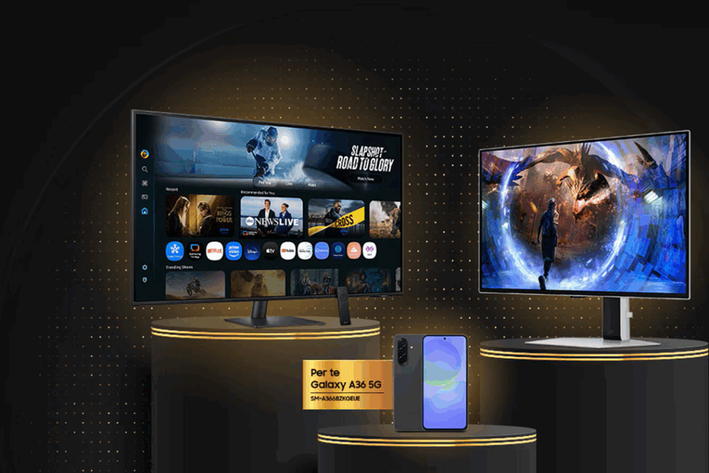 Samsung promo monitor Galaxy A36 5G in omaggio