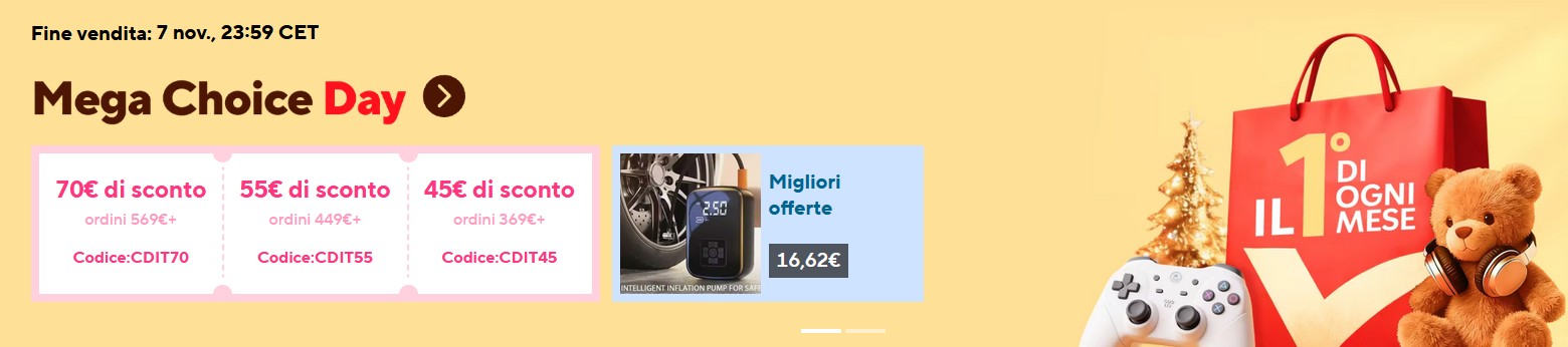 aliexpress mega choice day