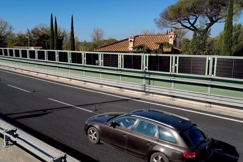 barriera autostradale fotovoltaica anas