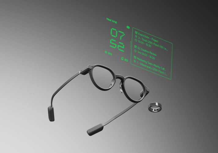 even realities g2 occhiali smart con anello