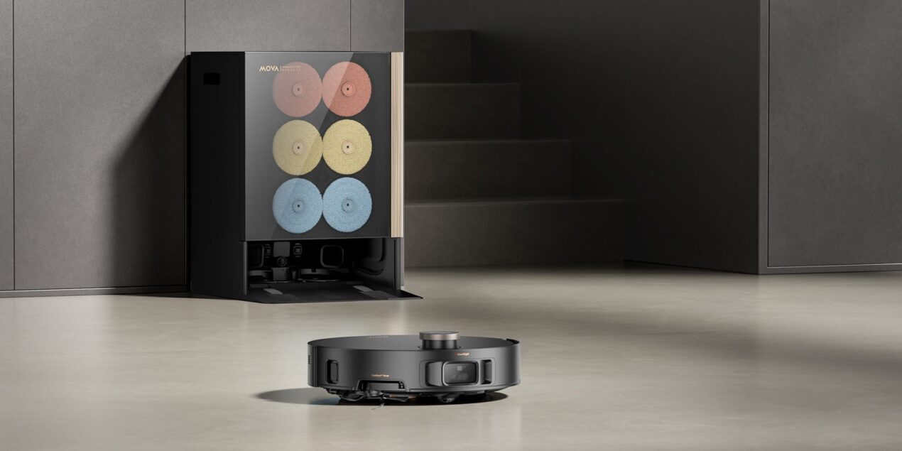 MOVA svela MOBIUS 60, il robot per la pulizia con cambio automatico AI-zoned