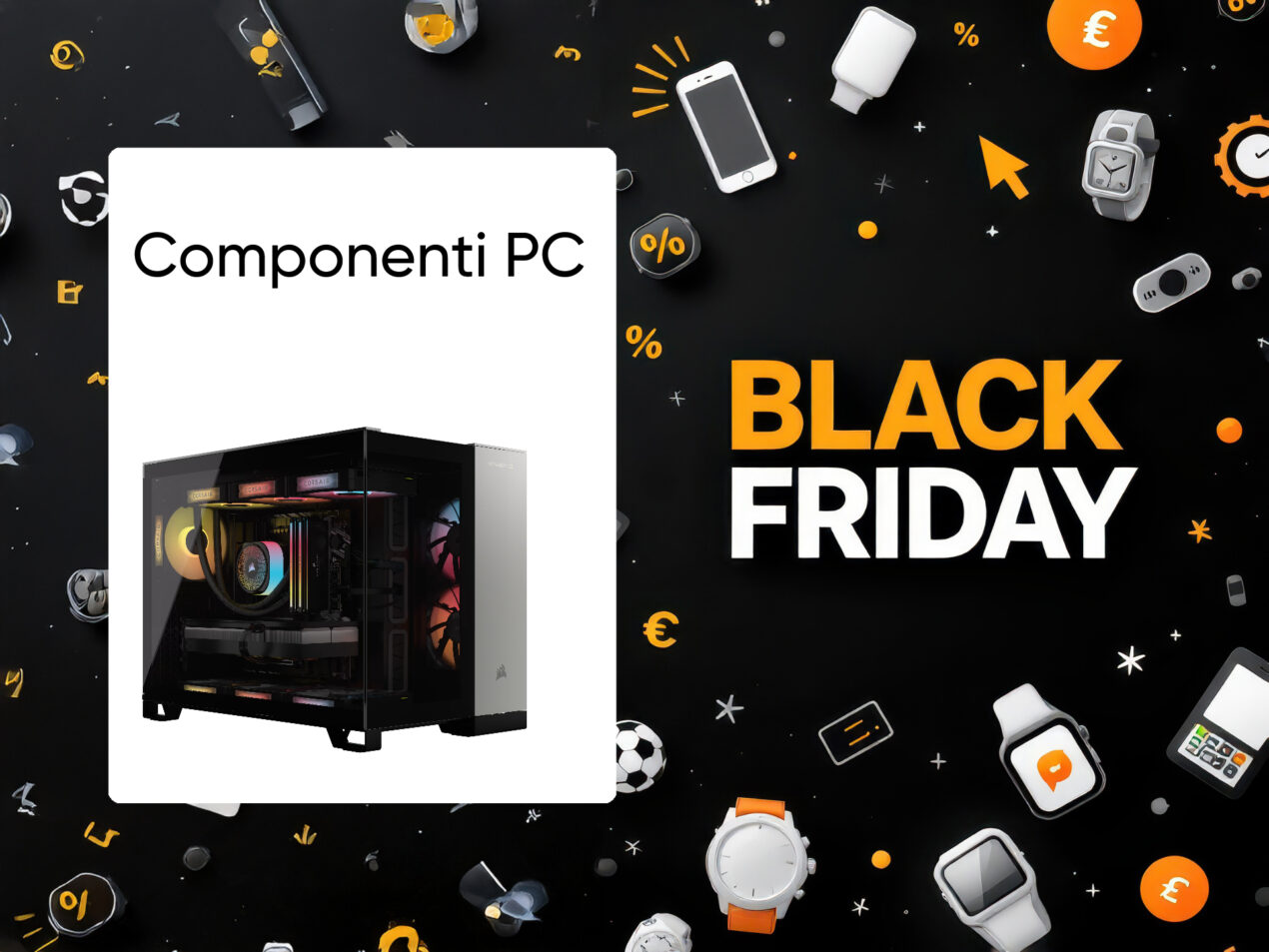 La settimana del Black Friday Amazon parte con tante offerte PC, ecco le migliori