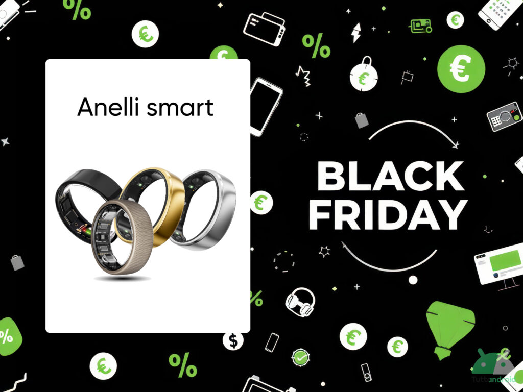 Ci sono i migliori smart ring, anche di Oura e RingConn, in offerta su Amazon col Black Friday 6