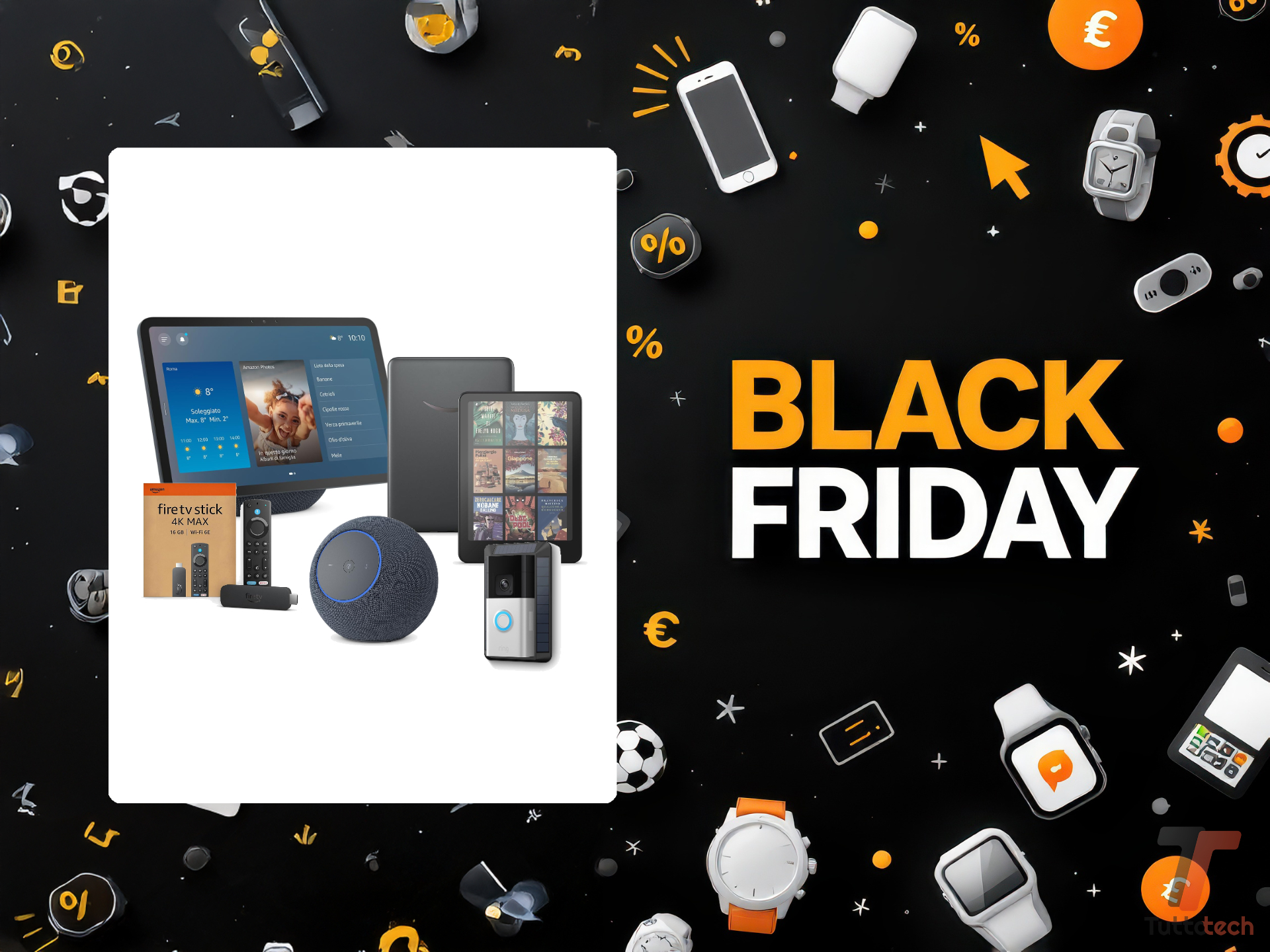 offerte dispositivi Amazon Black Friday 2025