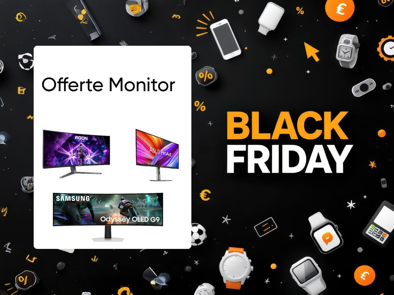 Il Black Friday è il momento giusto per cambiare monitor, ecco quali comprare