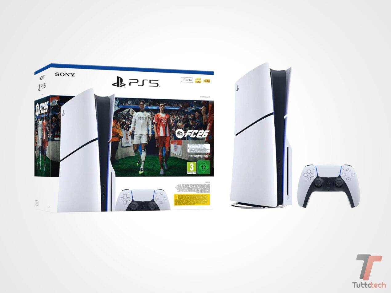 Next-gen a prezzo mini: PS5 Slim 1TB con EA SPORTS FC 26 scontata del 30%