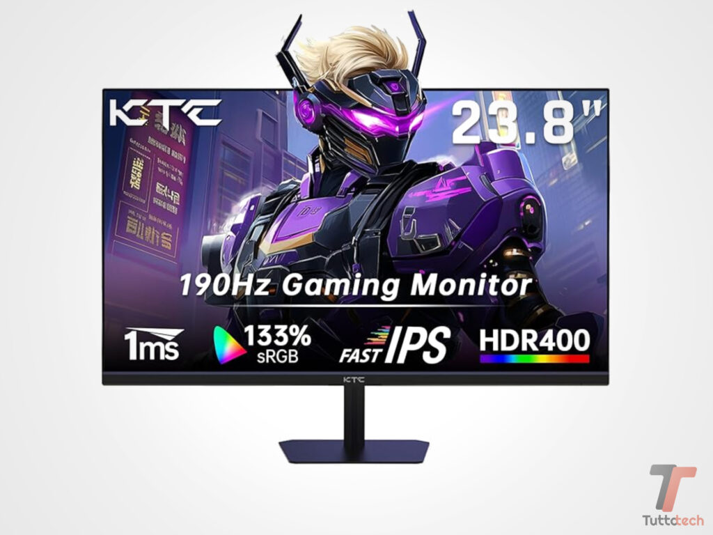 Offerta per uno dei migliori monitor gaming economici: 24", 190Hz, Fast IPS e HDR400 a meno di 90€ 4