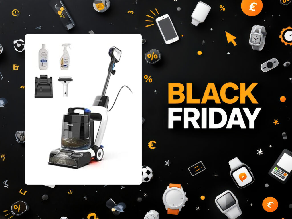 Offerta imperdibile sul Tineco CARPET ONE Cruiser: 200€ di sconto su Amazon per il Black Friday 6