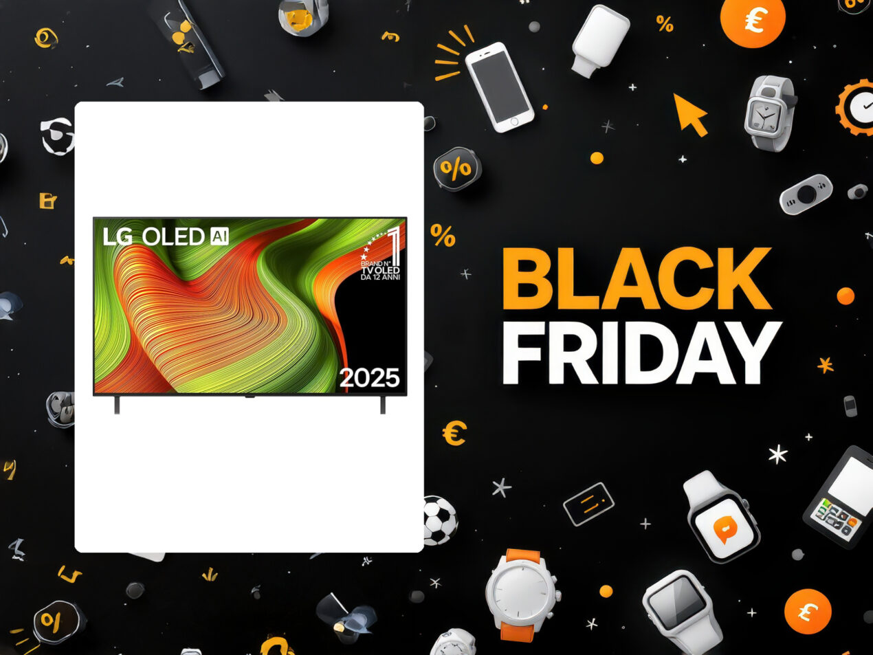 Il miglior OLED sotto gli 800€? LG B5 da 55 pollici è in super sconto su Amazon