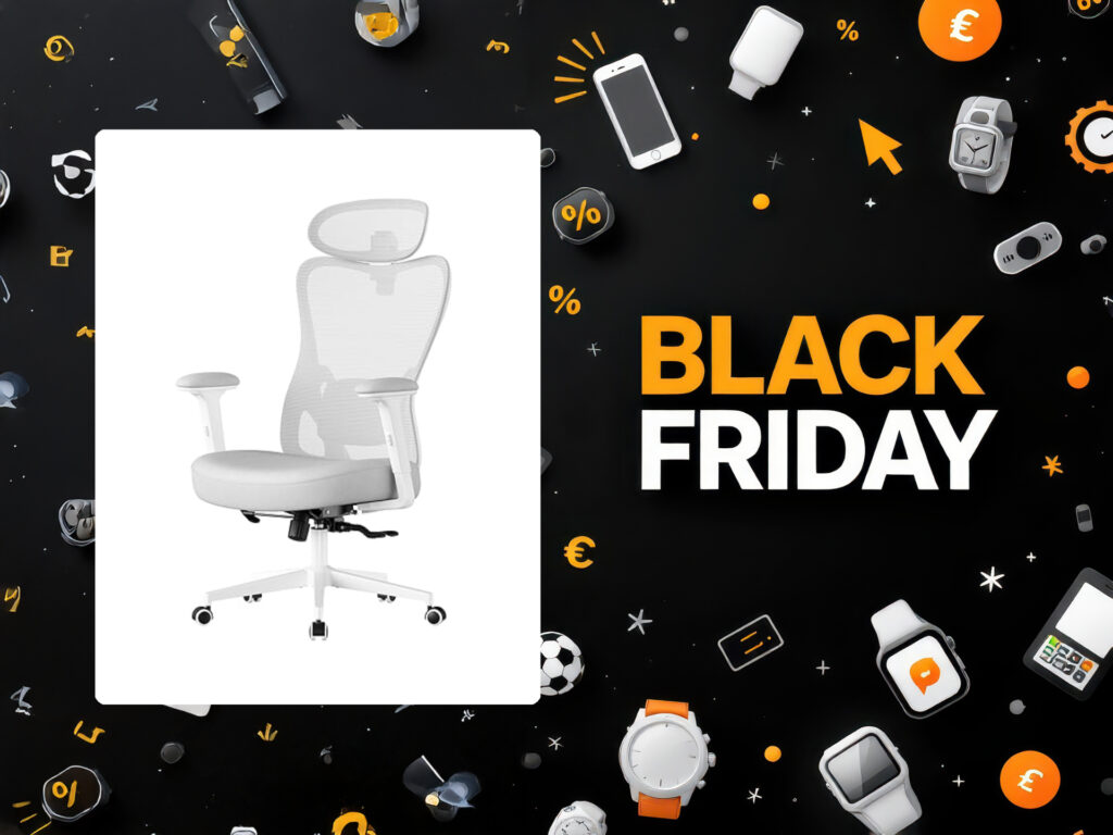 Sedia da ufficio ergonomica sotto i 50€? Scopri l'offerta super di oggi 4