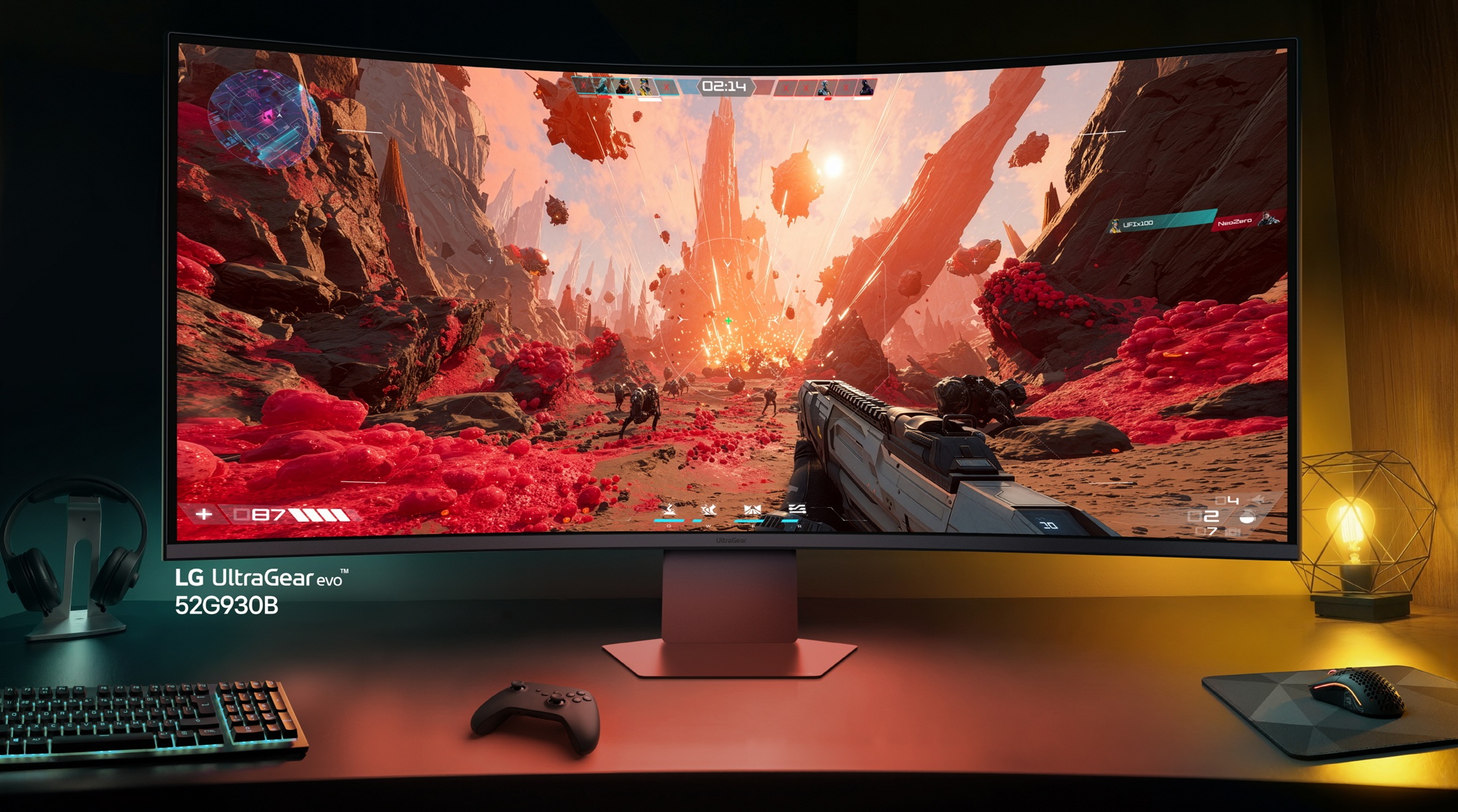 LG svela i nuovi monitor da gaming 5K serie UltraGear evo con AI Upscaling 4
