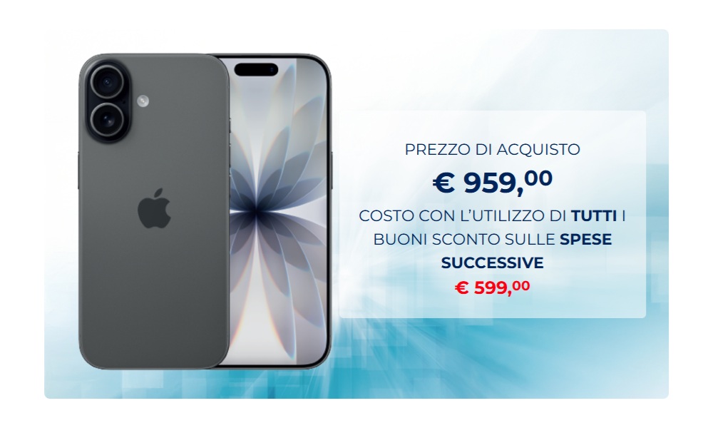 Offerta Tech Esselunga - Apple iPhone 17