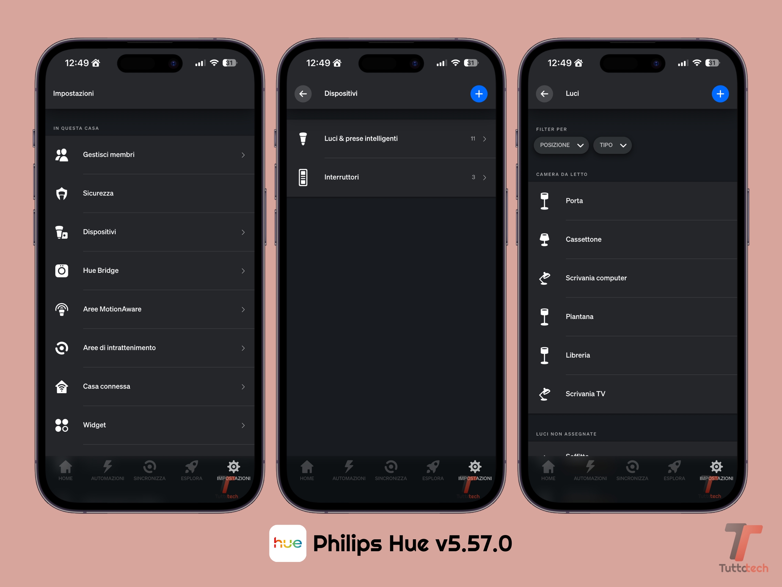 L'app Philips Hue si aggiorna: arriva la migrazione di più bridge verso un Bridge Pro 4