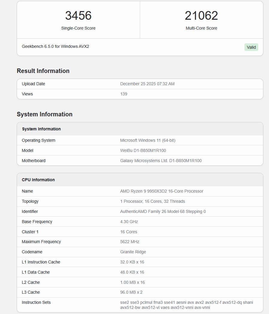 AMD Ryzen 9 9950X3D2