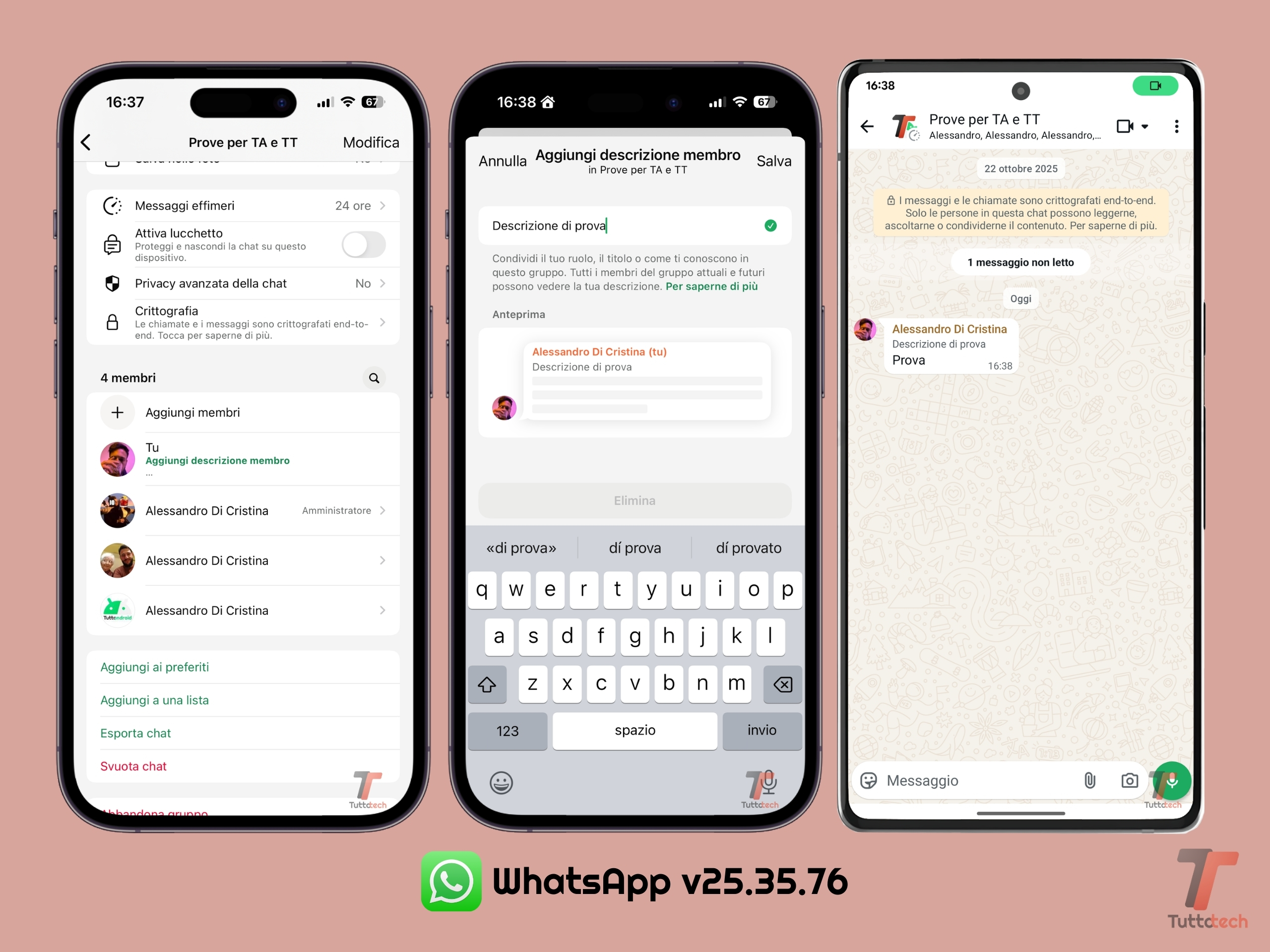 WhatsApp per iOS 25.35.76 - Descrizione membro