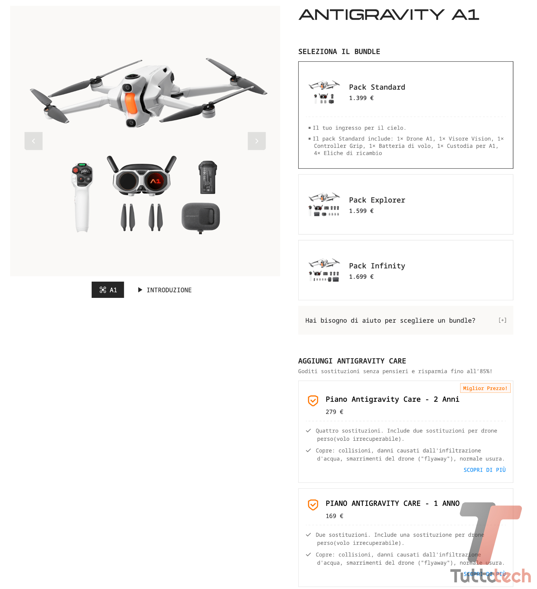 Recensione ANTIGRAVITY A1: la rivoluzione del volo in prima persona 7