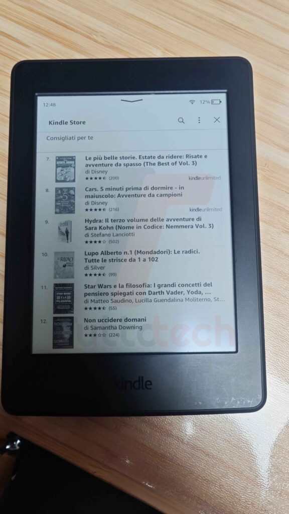 kindle store titoli libri