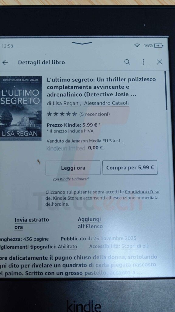 kindle store titoli libri