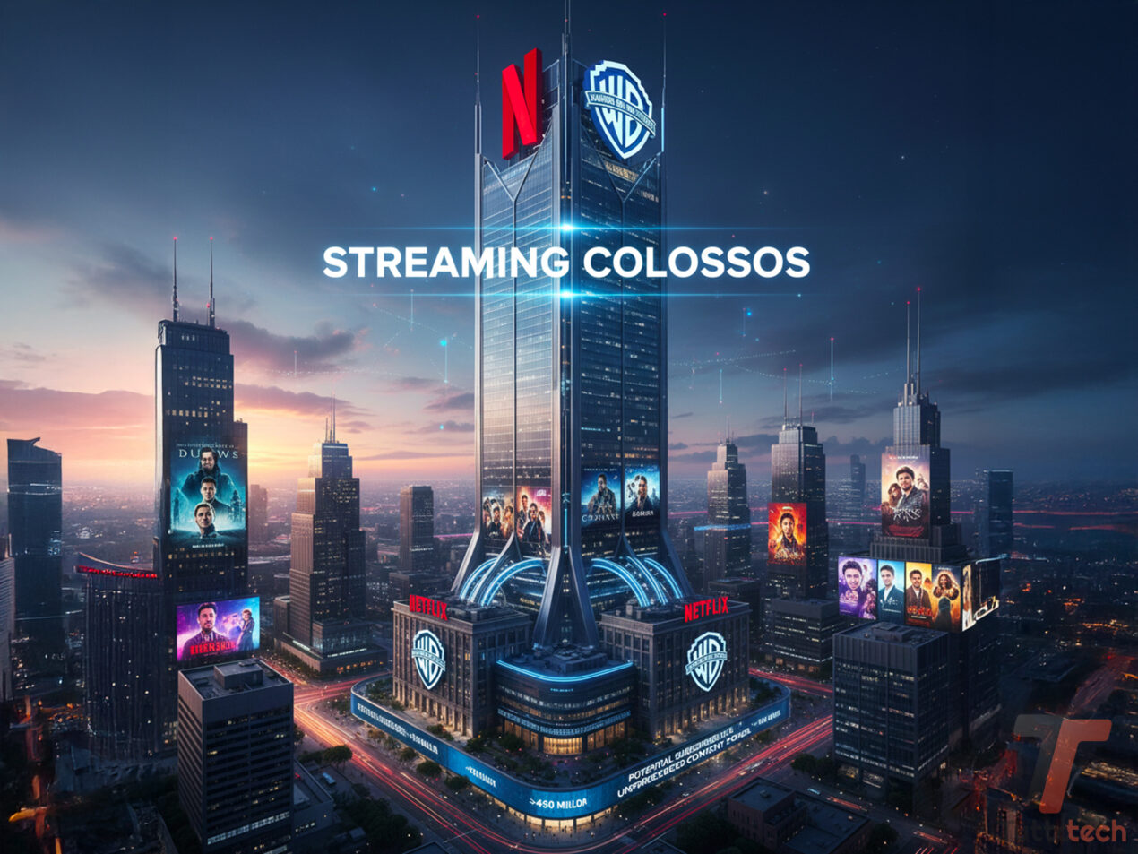 Netflix vicina al colpaccio da 60 miliardi: Warner Bros. Discovery e HBO Max nel mirino