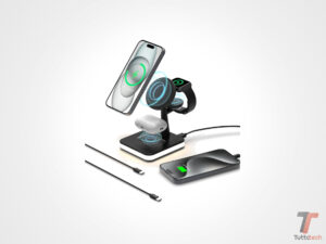 Addio cavi sulla scrivania: Caricatore wireless 4 in 1 per l'ecosistema Apple a un prezzo incredibile 4