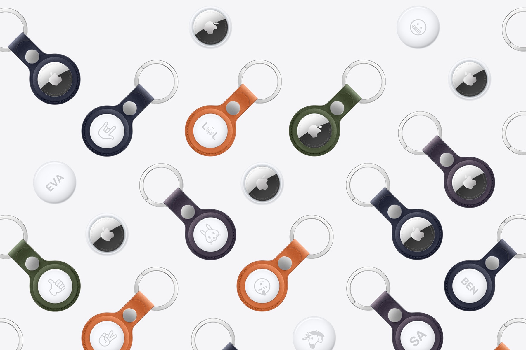 Apple AirTag Seconda Generazione Accessories Hero