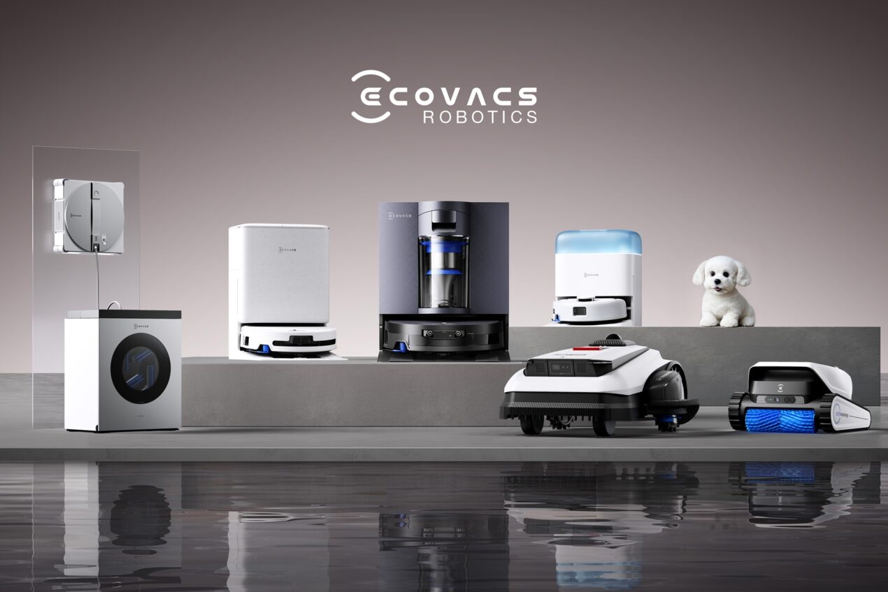 ECOVACS al CES 2026 con una nuova brand identity e tante novità per interni ed esterni