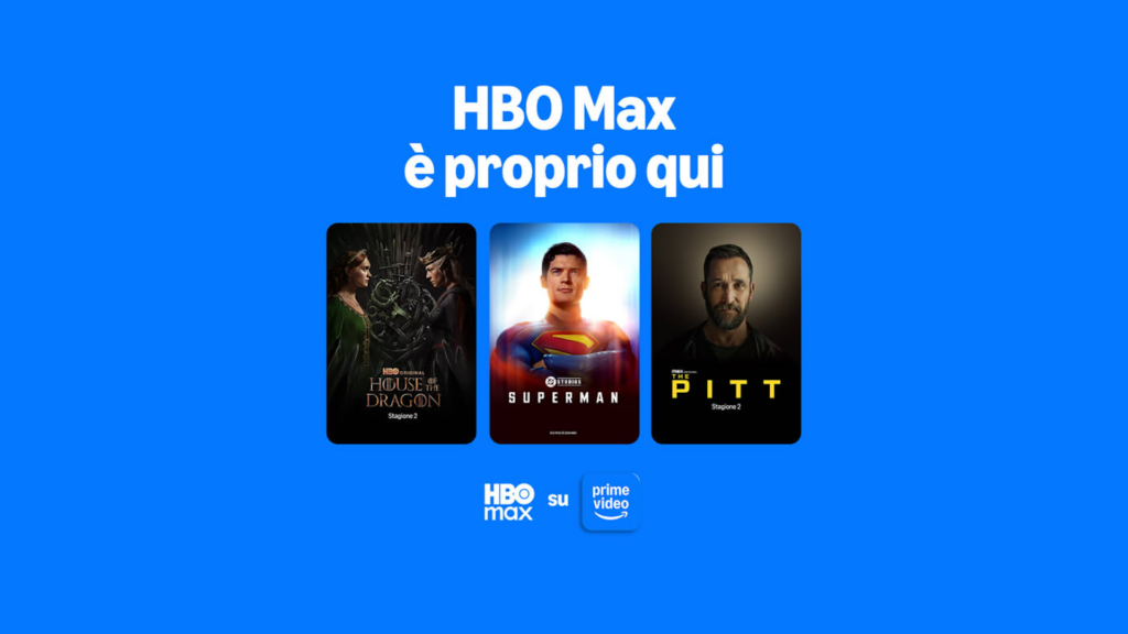 HBO Max su Amazon Prime Video Channels
