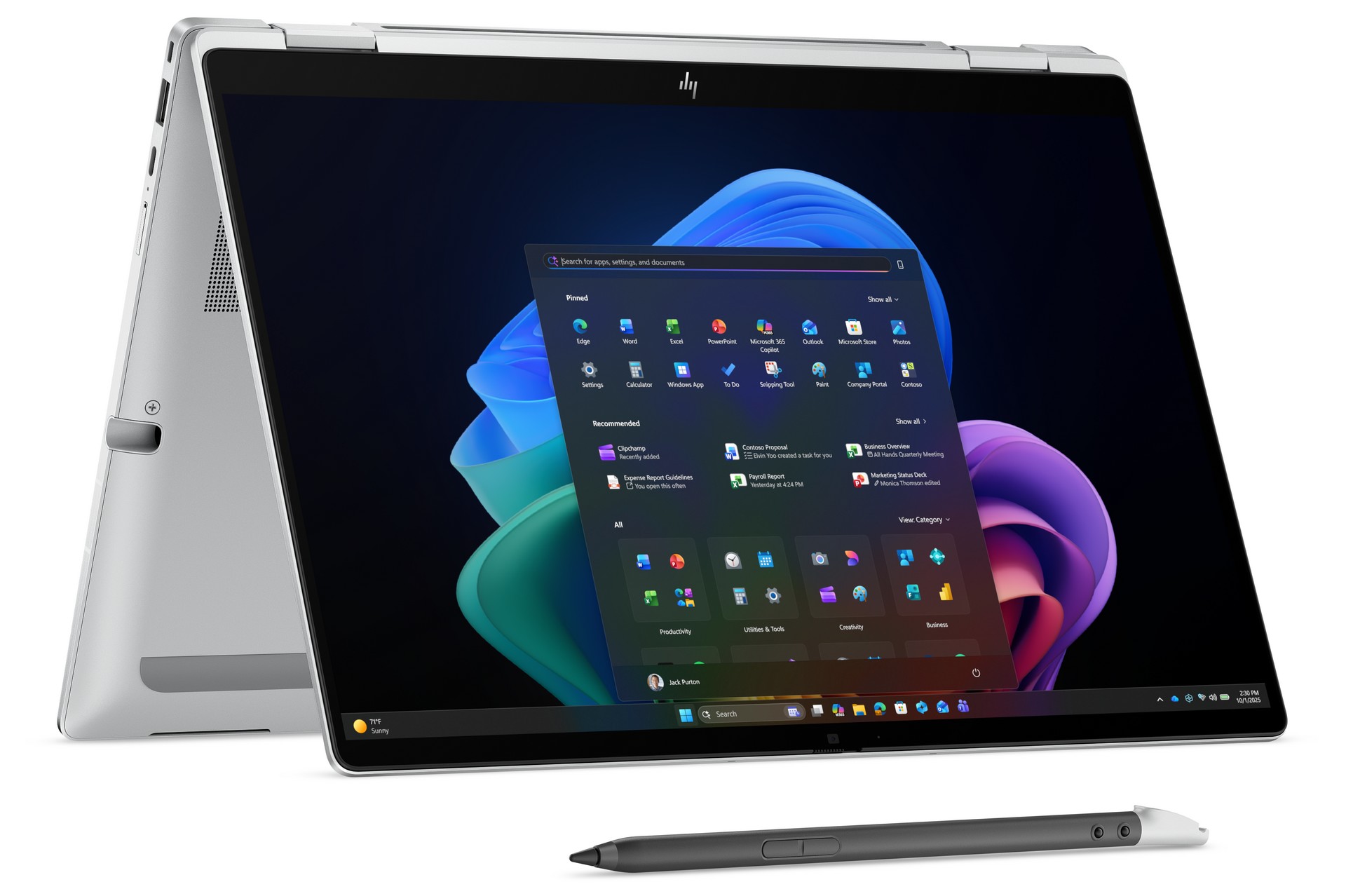 HP EliteBook X Flip G2i Next Gen AI PC_Tent