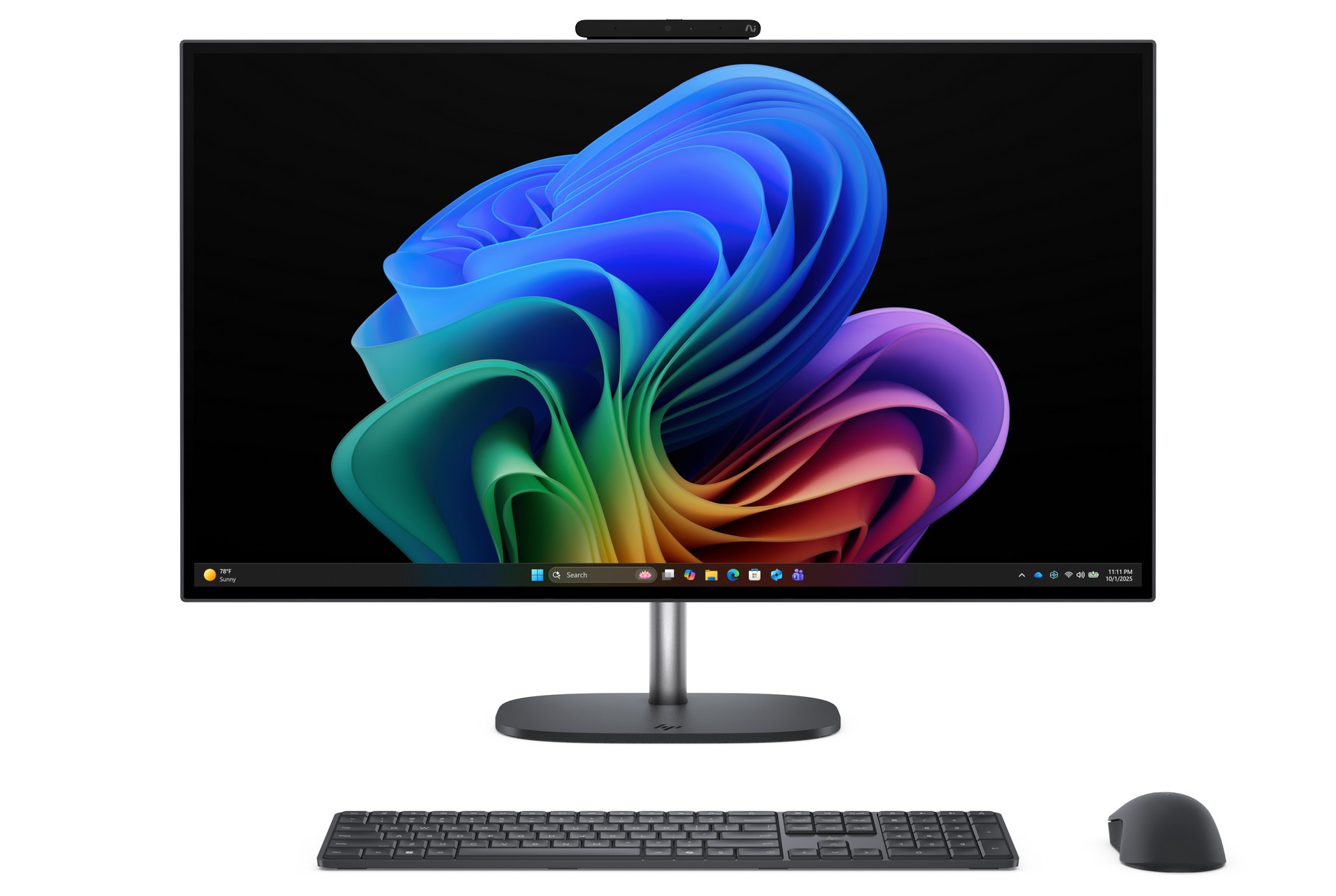 HP OmniStudio X 27 inch AiO Desktop Next Gen AI PC_EclipseGrey_Front