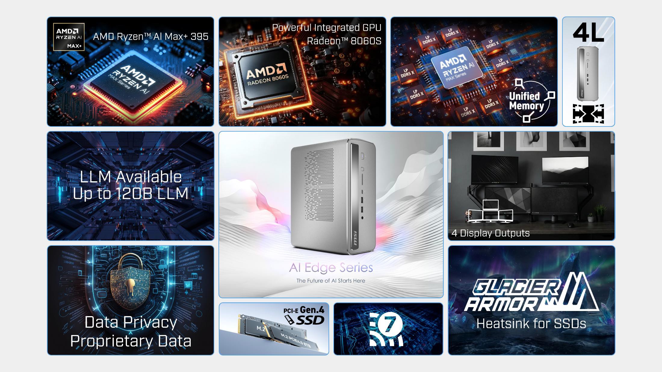 MSI sceglie CES 2026 per presentare nuovi PC desktop, AiO e mini PC 5