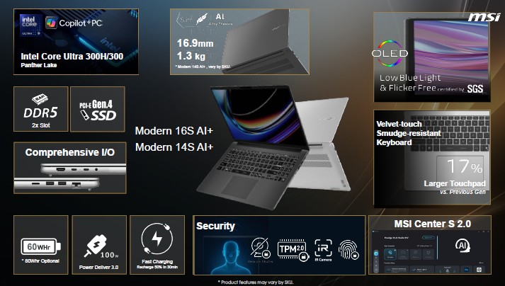 MSI MODERN CES 2026