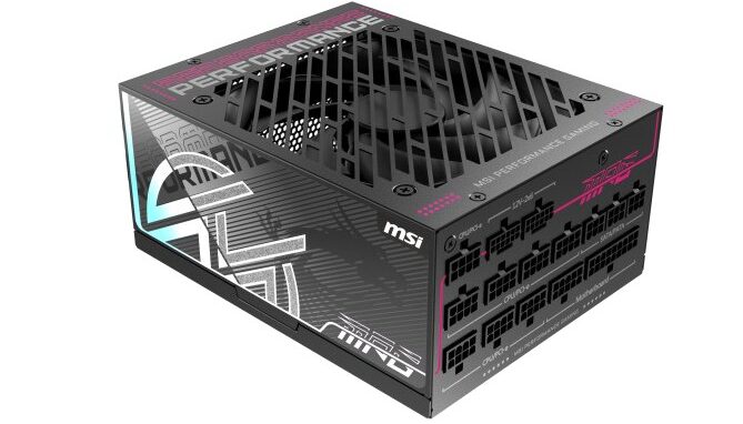 MSI PSU CES 2026