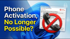 Addio all’attivazione telefonica: Microsoft chiude definitivamente le vecchie vie offline per Windows e Office 1