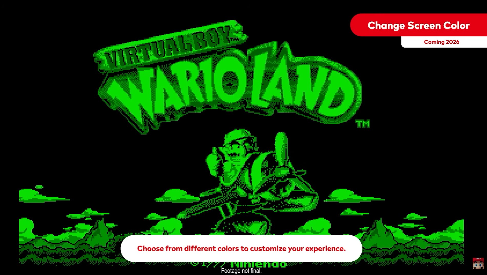 Nintendo svela i giochi del Virtual Boy disponibili al lancio su Switch e Switch 2 2