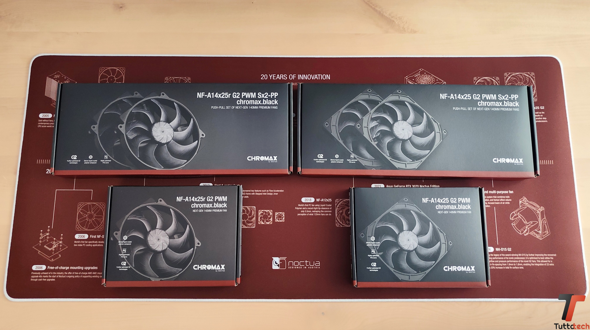 Noctua NF-A14x25 G2 chromax.black-tt-25