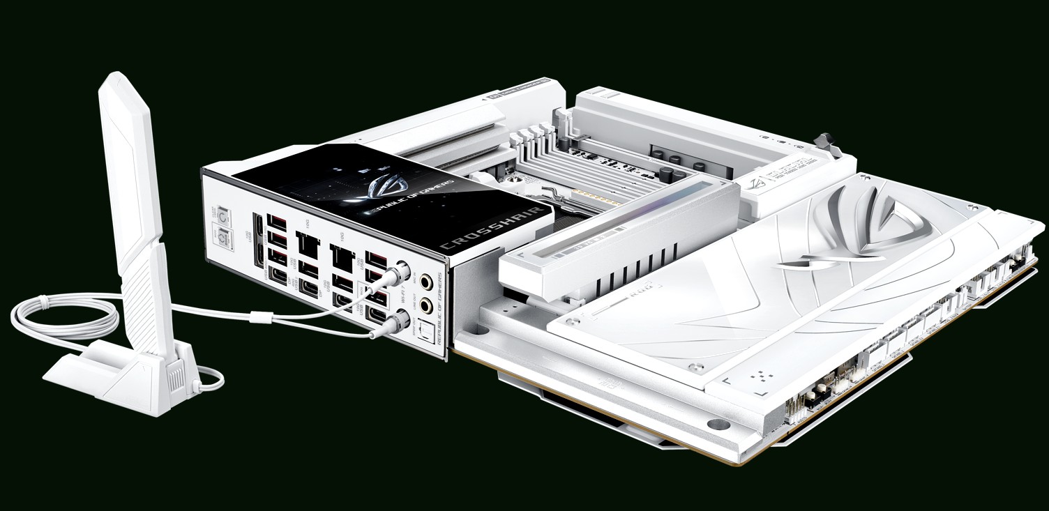 ROG Crosshair X870E Glacial