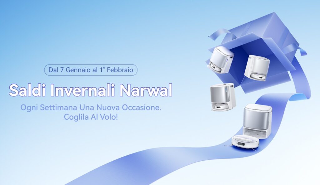 Saldi Invernali Narwal 2026 Hero