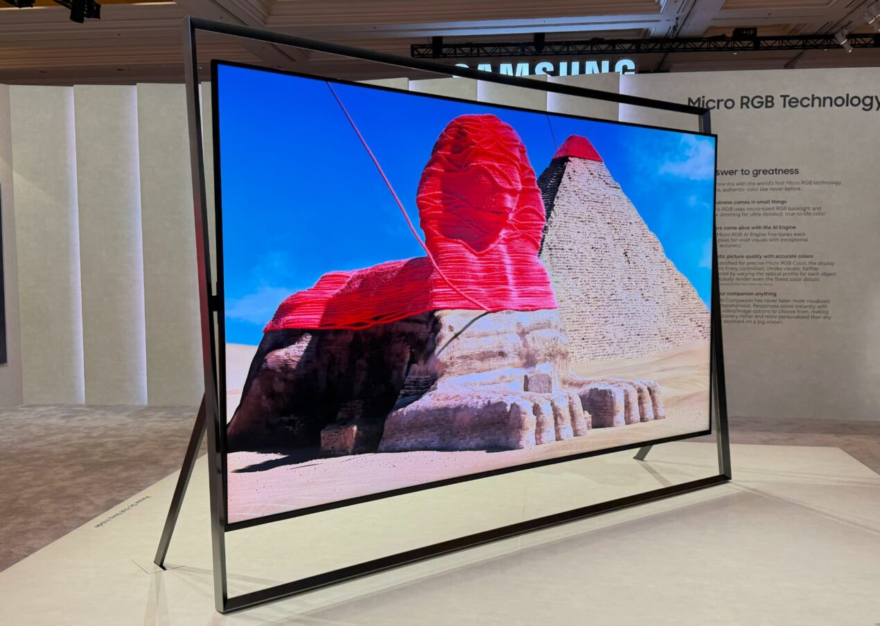 Samsung mostra al CES 2026 una TV Micro RGB da 130 pollici