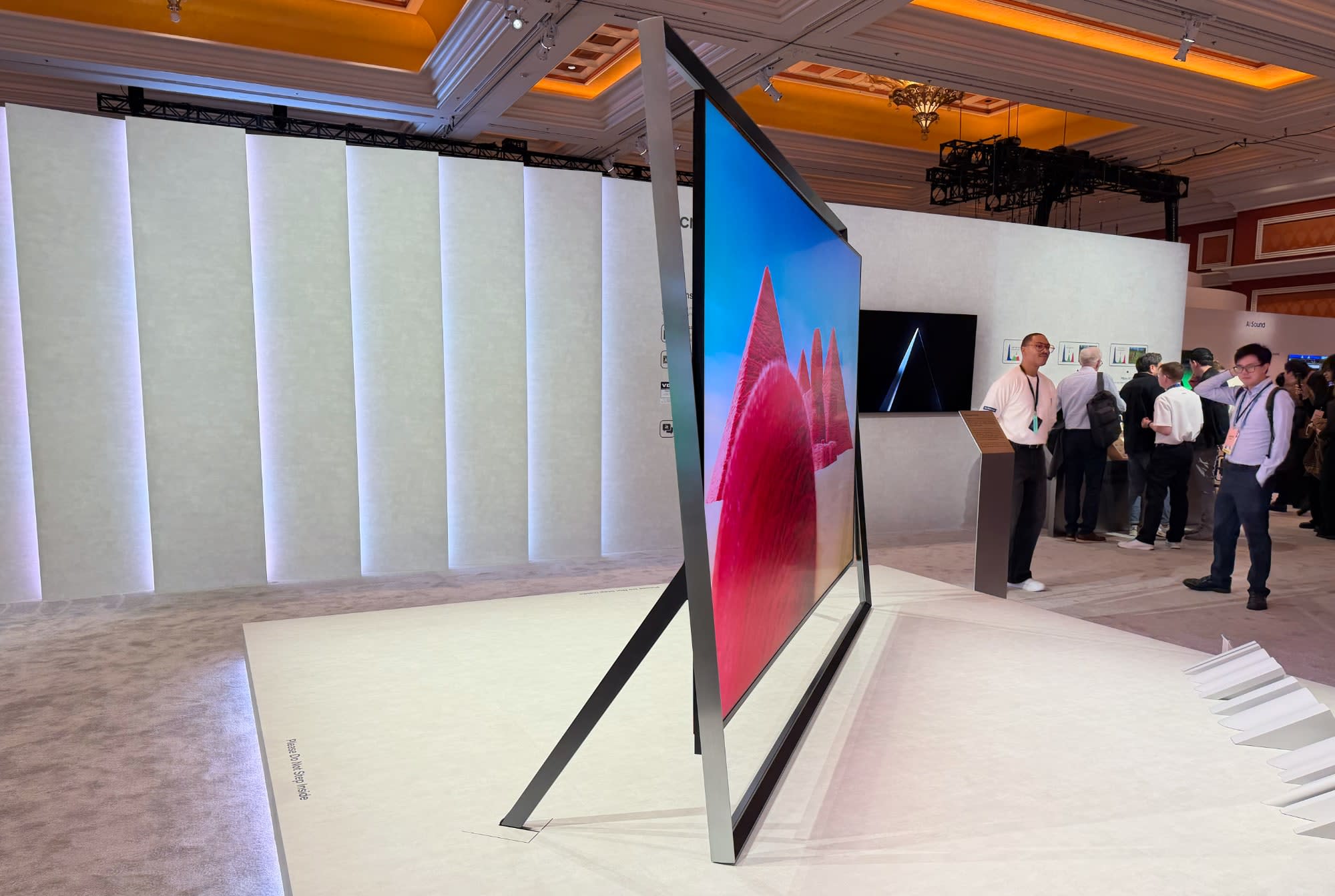 Samsung mostra al CES 2026 una TV Micro RGB da 130 pollici 1