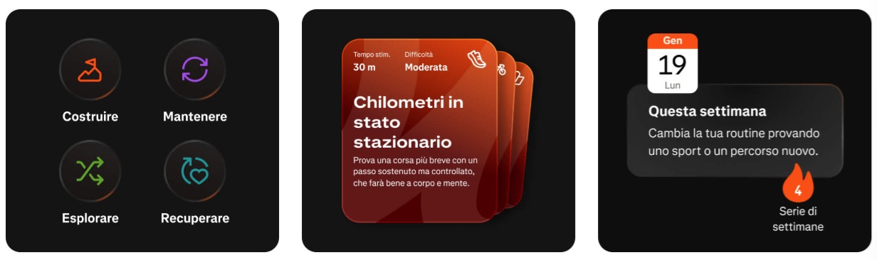 Strava - Allenamenti Istantanei