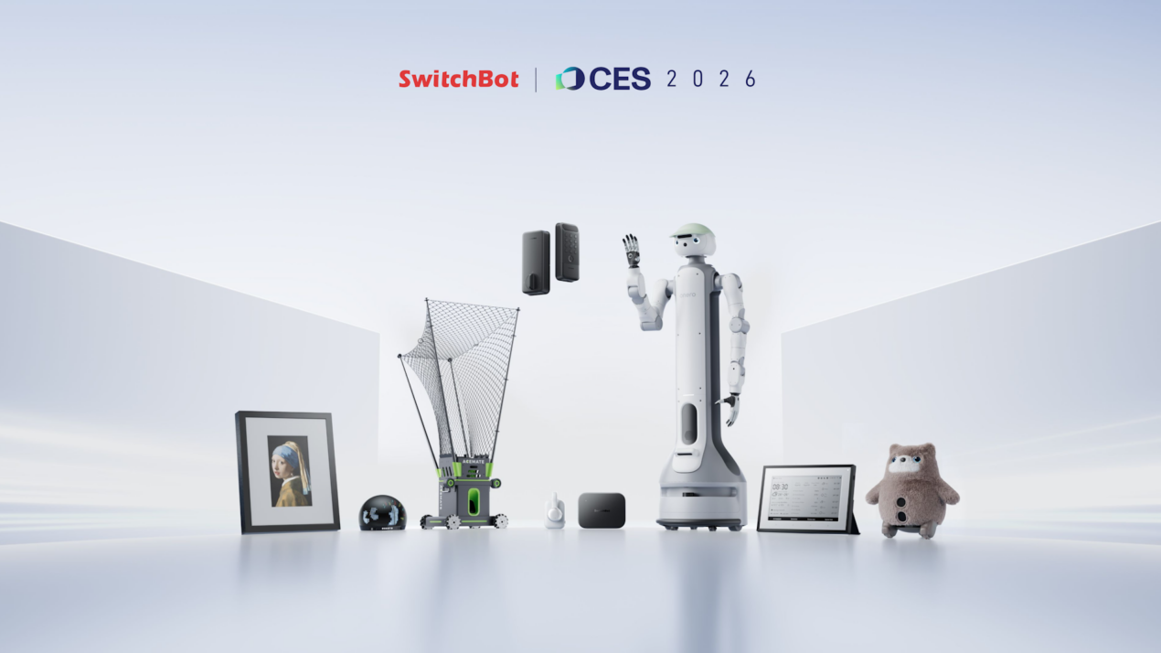 La smart home 2.0 del futuro è già qui: le novità SwitchBot del CES, tra robot domestici e non solo