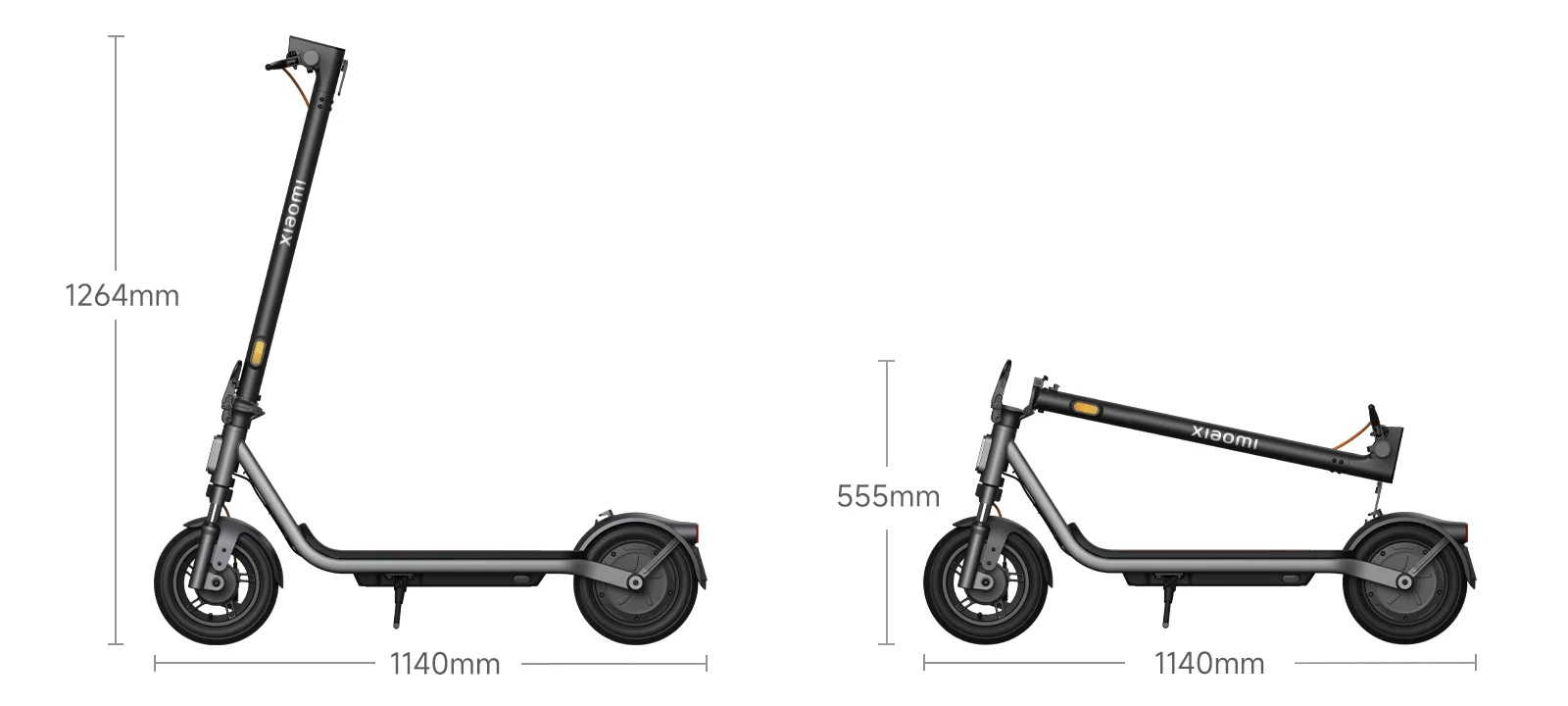 Xiaomi Electric Scooter 6 Lite - dimensioni