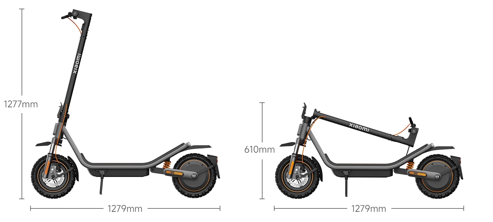 Xiaomi Electric Scooter 6 Pro - dimensioni
