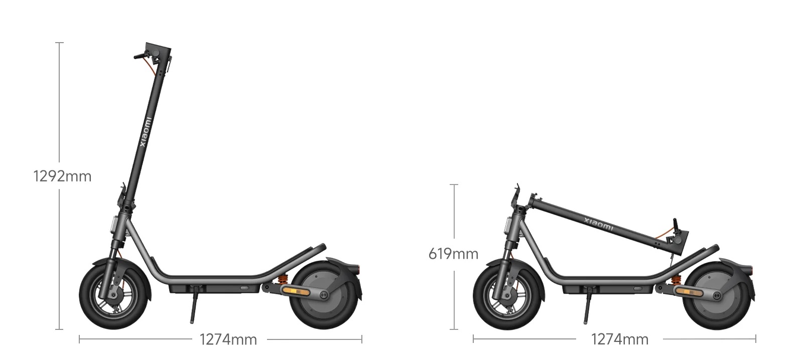 Xiaomi Electric Scooter 6 - dimensioni