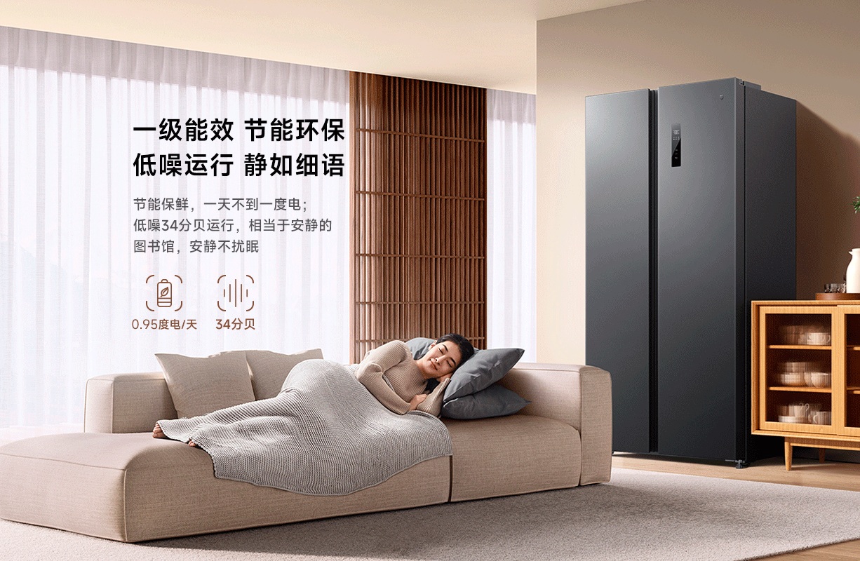 Xiaomi Mijia Refrigerator Side-by-Side 636L consumi