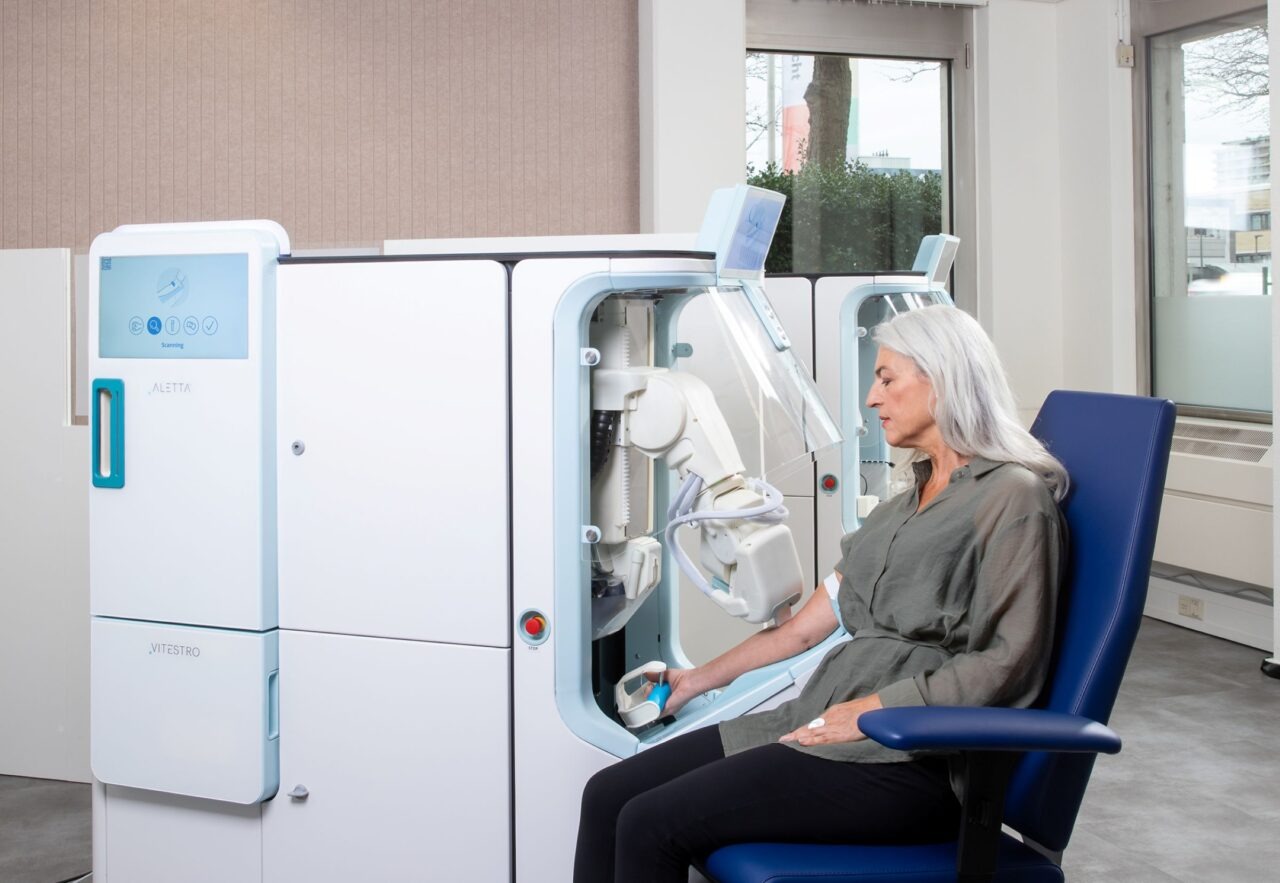 aletta robot prelievo sangue