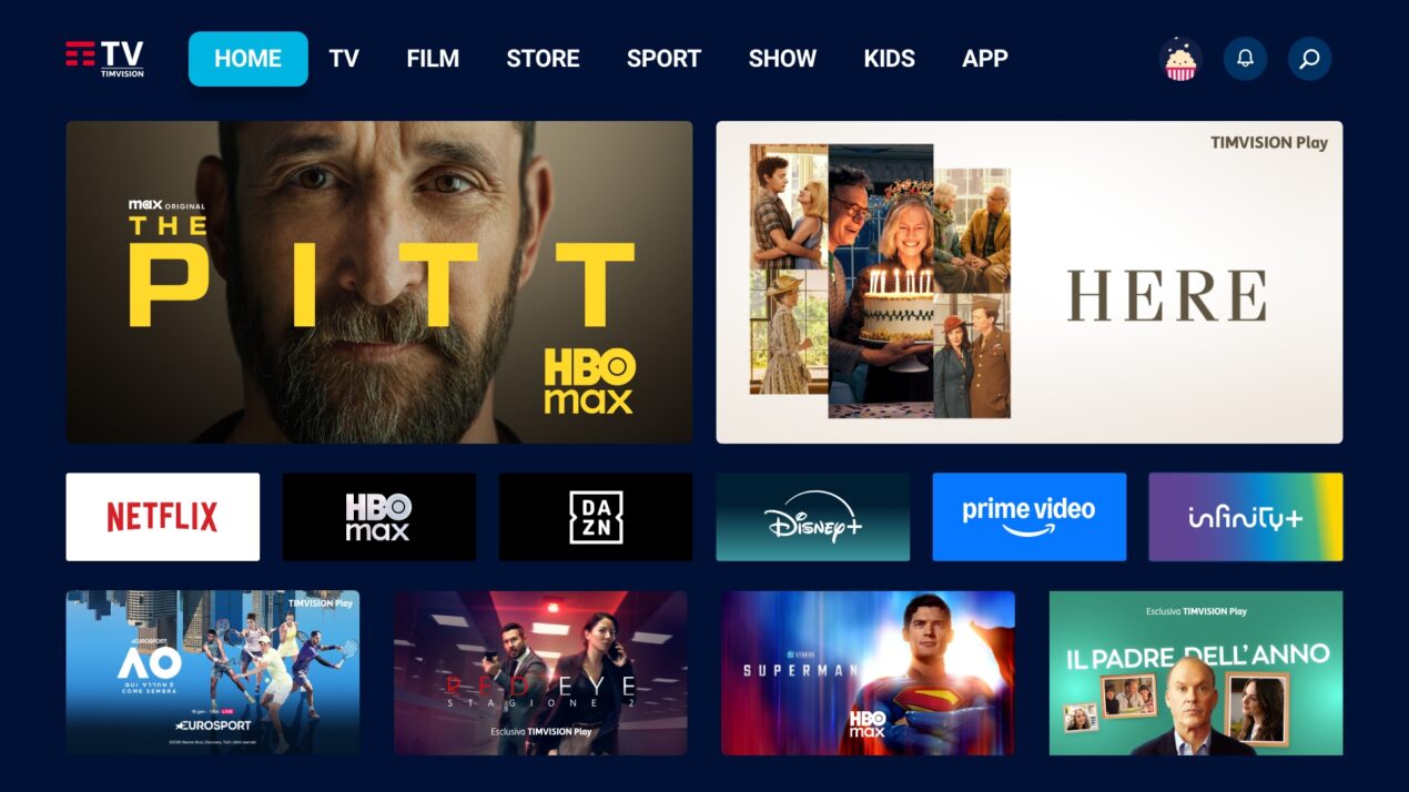 HBO Max arriva su TIMVISION con nuove offerte modulari da 7 euro al mese