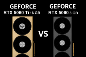 geforce rtx 5060 ti 16 GB vs rtx 5060 8 GB