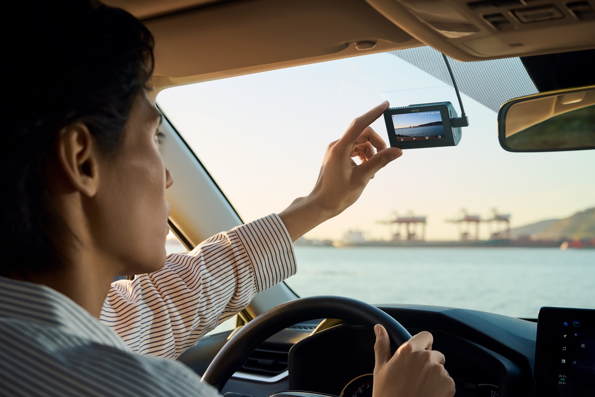 La dash cam 4K A810S di 70mai