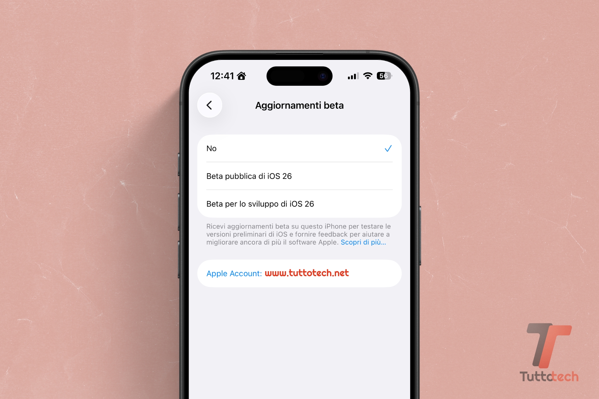 Apple iOS 26.3 - Aggiornamenti beta
